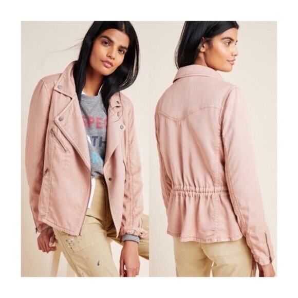 Anthro x MARRAKECH Ronika Utility Moto Jacket - Picture 1 of 5